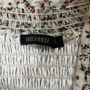 Ruched top knee length dress